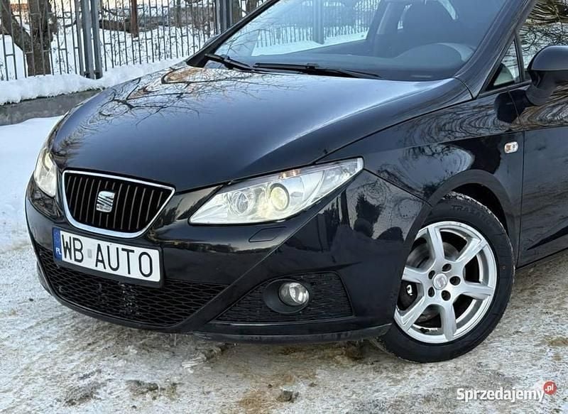 Czarny Używany 2009 Seat Ibiza Hatchback | 16 900 zł (Uczciwa cena) - Obraz 1/4