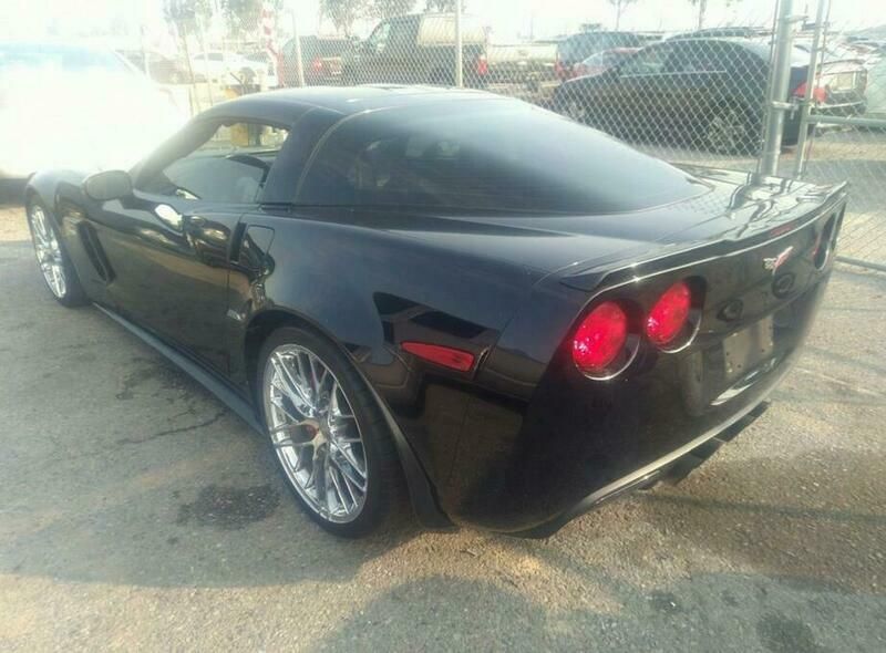 Używany Chevrolet Corvette Z06 2008 Czarny Coupe