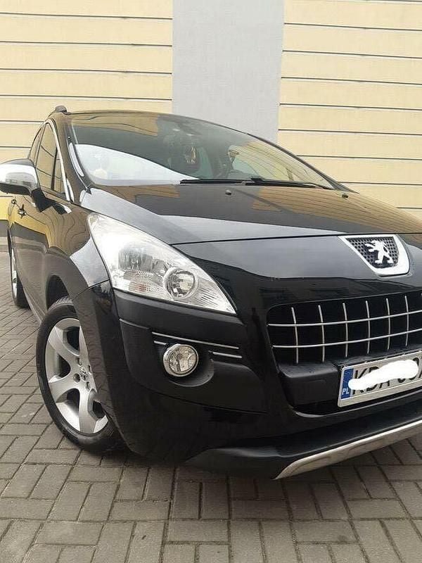 Czerwony Używany 2010 Peugeot 3008 SUV | 23 900 zł (Drogi) - Obraz 1/4