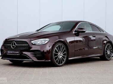 Czerwony Używany 2022 Mercedes E350 AMG line Coupe | 239 900 zł - Obraz 1/4