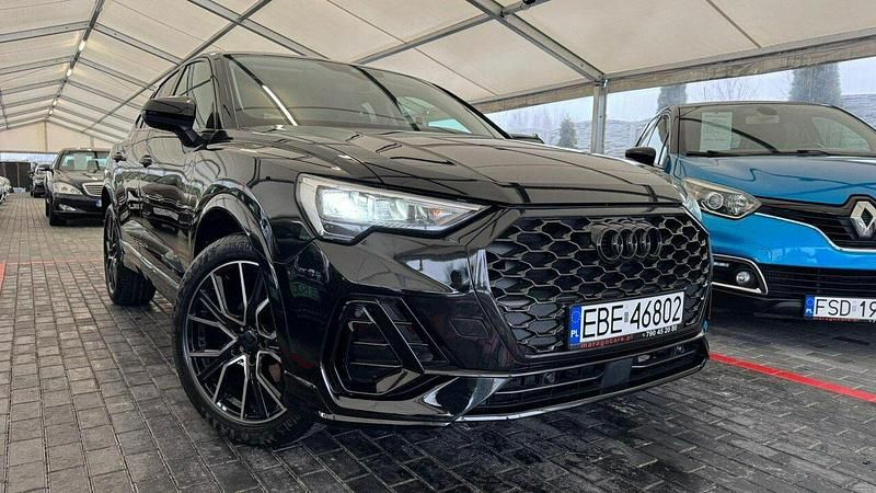 Używany Audi Q3 Sportback 150 KM (110 kW) 2021 Czarny SUV