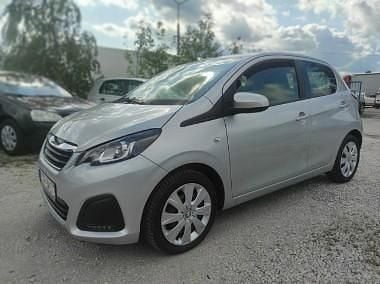 Srebrny Używany 2017 Peugeot 108 Hatchback | 23 500 zł (Uczciwa cena) - Obraz 1/4