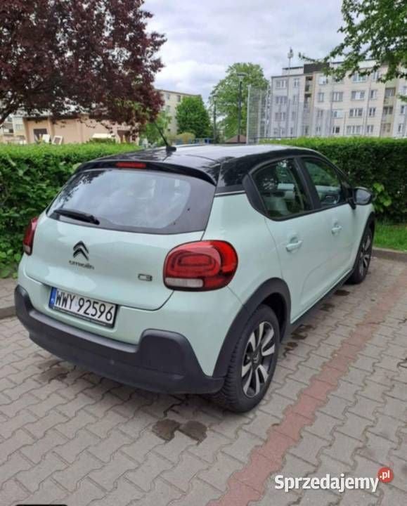 Niebieski Używany 2017 Citroën C3 PureTech Hatchback | 33 000 zł (Uczciwa cena) - Obraz 1/4