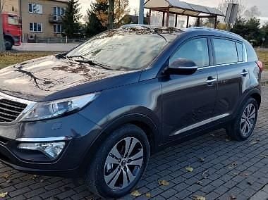 Szary Używany 2014 Kia Sportage SUV | 38 600 zł (Uczciwa cena) - Obraz 1/4