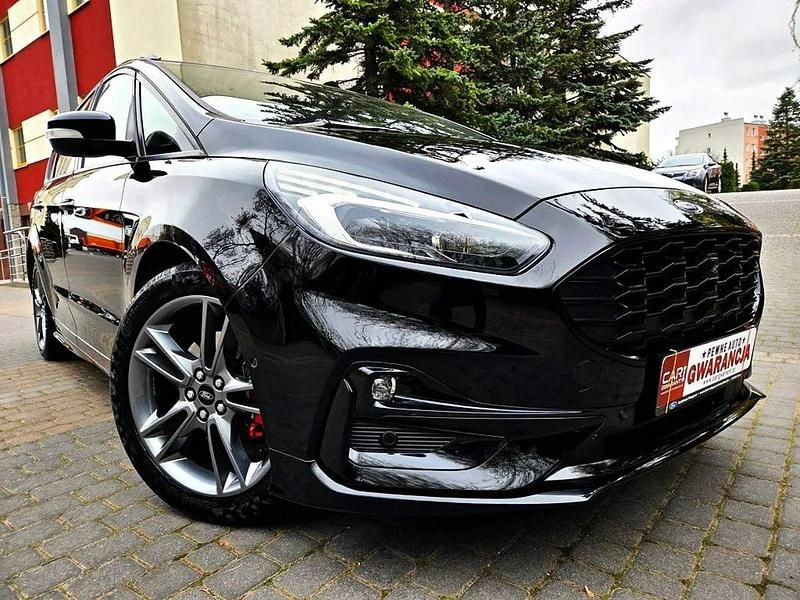 Czarny (metalik) Używany 2020 Ford S-MAX S Minivan | 109 999 zł - Obraz 1/4