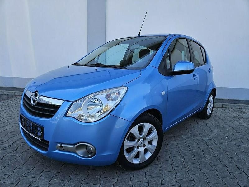 Niebieski (metalik) Używany 2008 Opel Agila Hatchback | 13 457 zł (Drogi) - Obraz 1/4