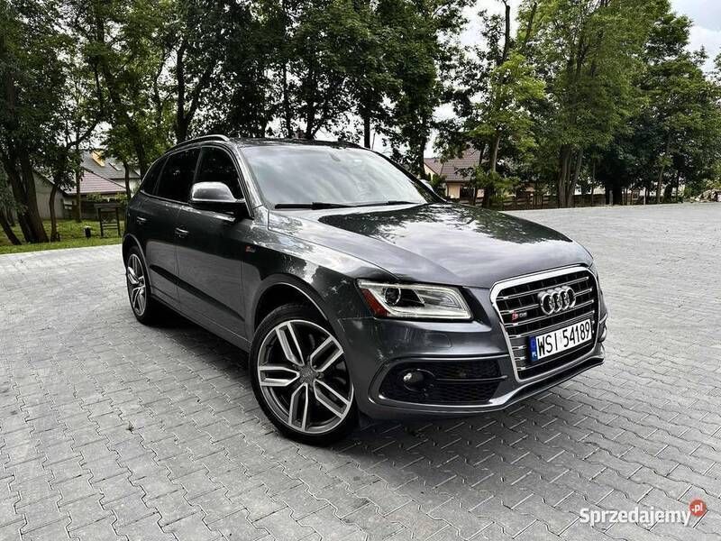 Szary Używany 2015 Audi SQ5 SUV | 89 900 zł - Obraz 1/4
