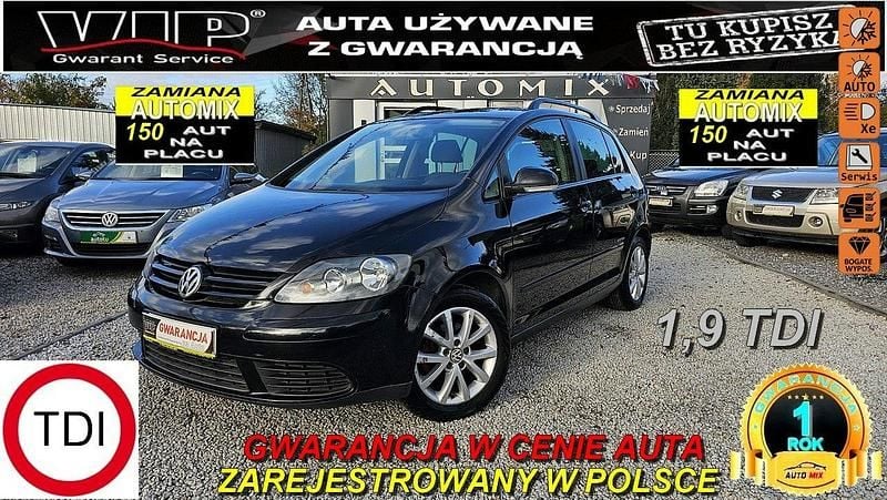 Czarny (metalik, perła) Używany 2008 VW Golf VI Hatchback | 15 800 zł (Uczciwa cena) - Obraz 1/2