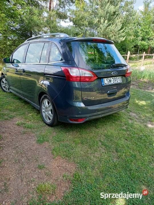 Grafitowy Używany 2010 Ford Grand C-Max Minivan | 19 000 zł (Uczciwa cena) - Obraz 1/4