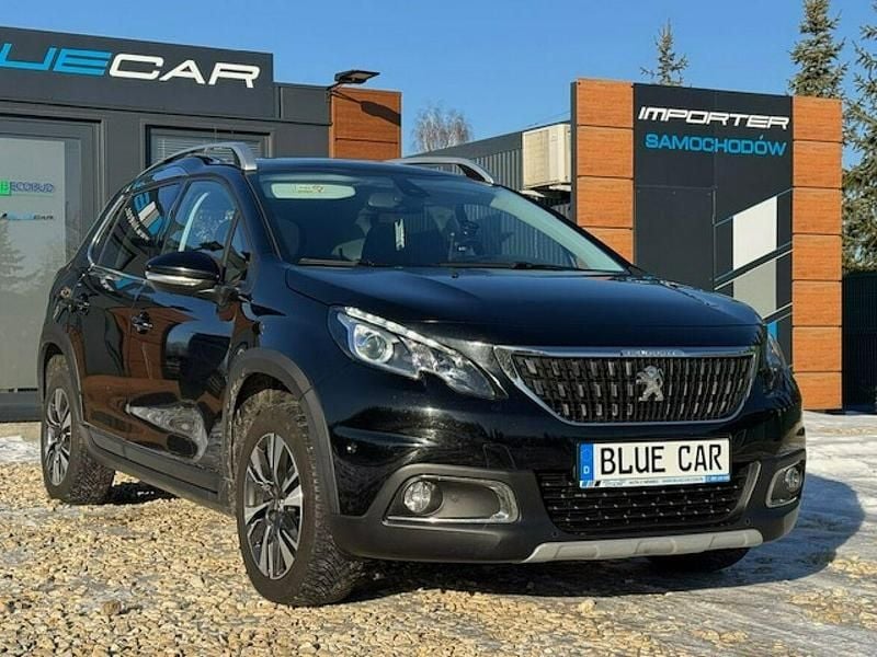 Używany Peugeot 2008 100 KM (73 kW) 2016 Czarny (metalik) SUV