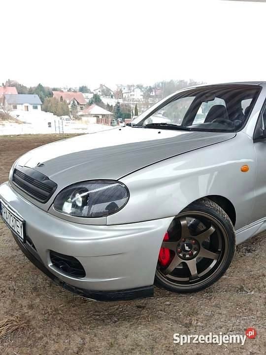 Używany Chevrolet Lanos 2000 Srebrny Sedan/Limuzyna