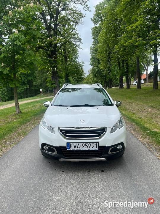 Biały Używany 2016 Peugeot 2008 SUV | 32 500 zł (Dobra cena) - Obraz 1/4