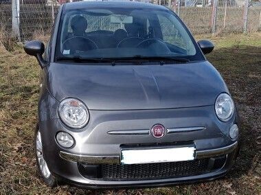 Szary Używany 2015 Fiat 500 Hatchback | 25 900 zł (Uczciwa cena) - Obraz 1/4