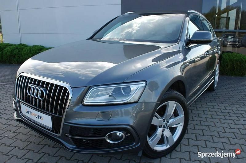 Szary Używany 2015 Audi Q5 S-Line SUV | 65 900 zł (Super Cena) - Obraz 1/4