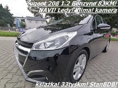Czarny Używany 2018 Peugeot 208 Hatchback | 28 999 zł (Super Cena) - Obraz 1/4