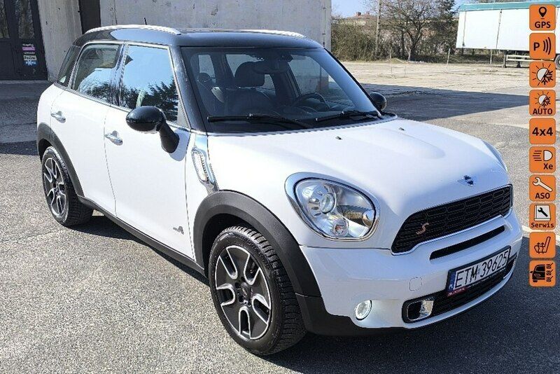 Biały (metalik, perła) Używany 2014 Mini Countryman SUV | 38 900 zł (Super Cena) - Obraz 1/4