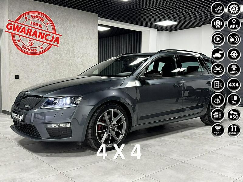 Szary Używany 2016 Skoda Octavia vRS Kombi | 67 000 zł (Drogi) - Obraz 1/4