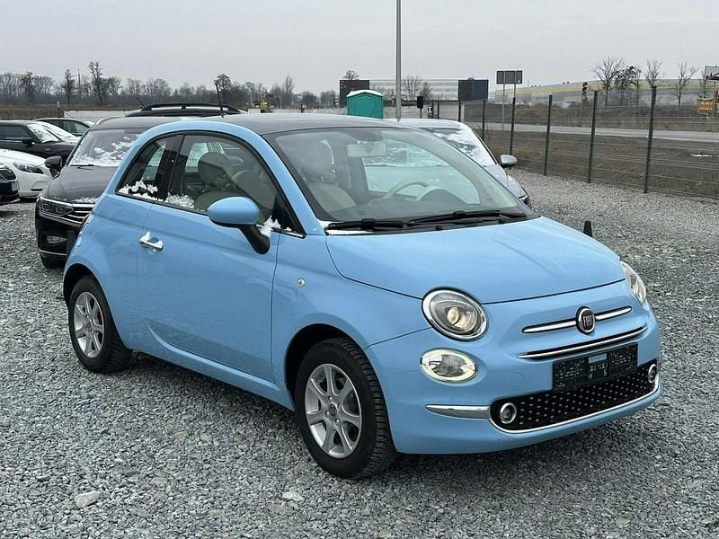 Używany Fiat 500 Lounge 69 KM (50 kW) 2016 Niebieski Hatchback