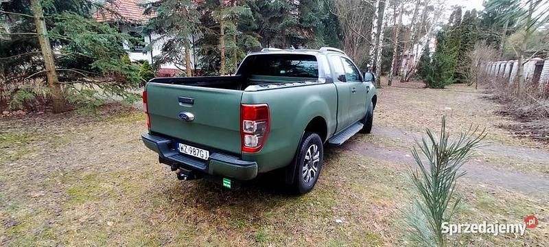 Używany Ford Ranger Wildtrack 2020 Zielony Pickup