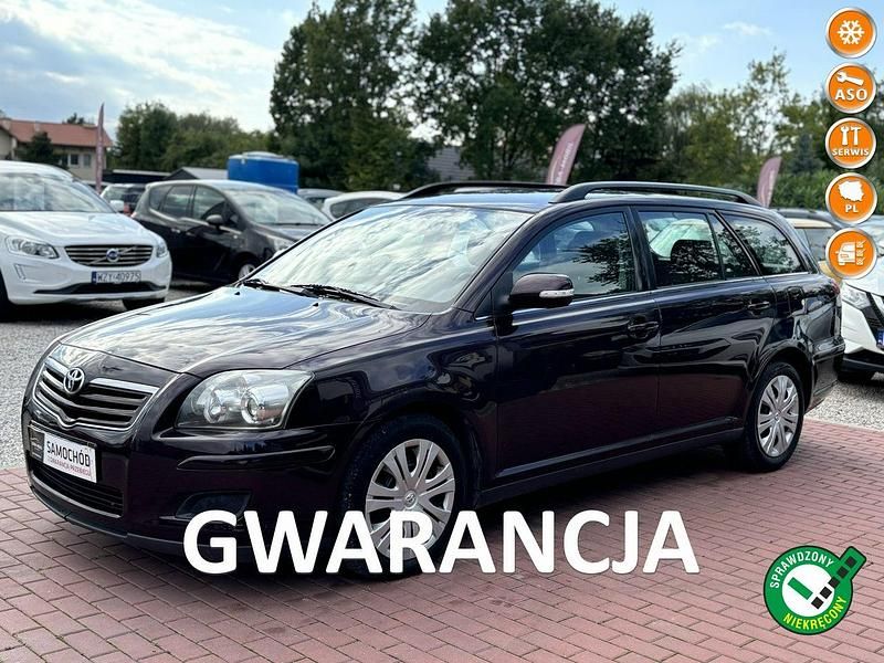 Bordowy Używany 2008 Toyota Avensis Kombi | 12 500 zł (Uczciwa cena) - Obraz 1/4