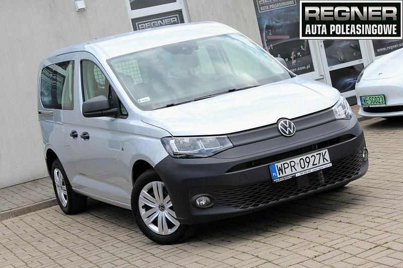 Srebrny Używany 2021 VW Caddy Minivan | 80 900 zł (Dość drogi) - Obraz 1/4