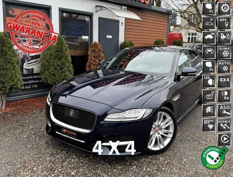 Grafitowy Używany 2020 Jaguar XF Sedan/Limuzyna | 99 900 zł (Dość drogi) - Obraz 1/4