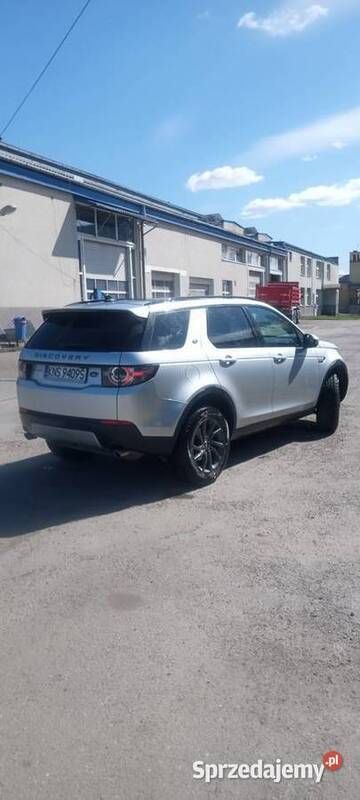 Szary Używany 2016 Land Rover Discovery Sport SUV | 68 000 zł - Obraz 1/4