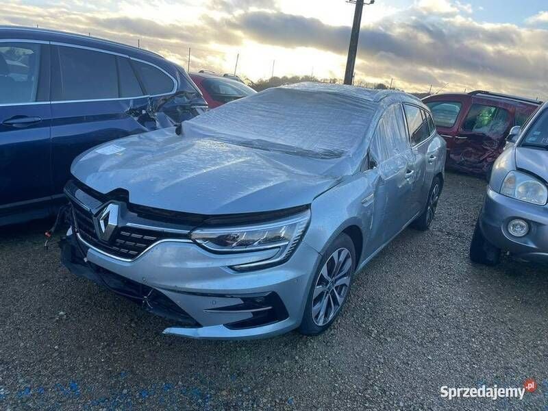 Niebieski Używany 2021 Renault Mégane IV Intens Kombi | 22 200 zł - Obraz 1/4