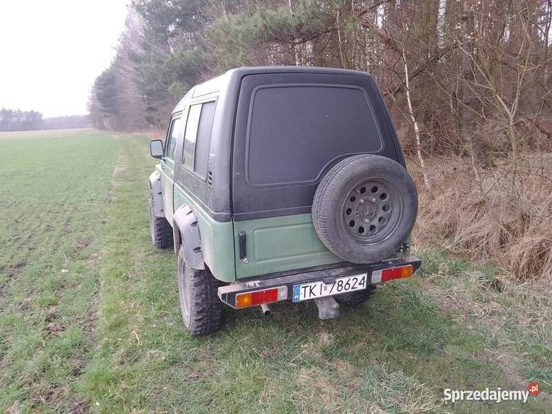 Zielony Używany 2000 Suzuki Samurai SUV | 24 500 zł - Obraz 1/4