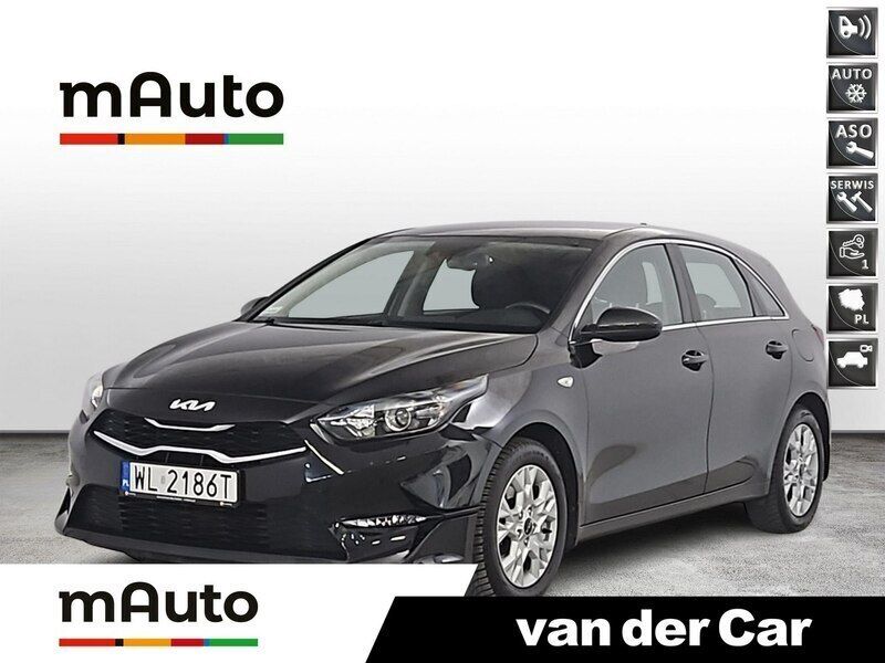 Czarny (metalik) Używany 2021 Kia Ceed 2 Hatchback | 75 900 zł (Uczciwa cena) - Obraz 1/4