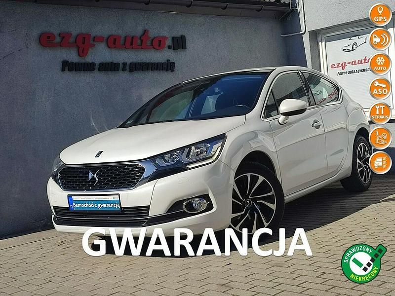 Biały Używany 2016 Citroën DS4 Hatchback | 31 900 zł (Uczciwa cena) - Obraz 1/4