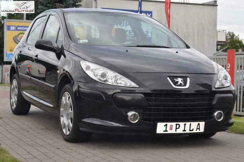 Czarny (metalik) Używany 2006 Peugeot 307 Hatchback | 10 900 zł - Obraz 1/4