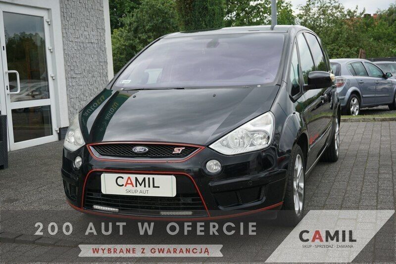 Czarny Używany 2008 Ford S-MAX S Minivan | 13 900 zł (Uczciwa cena) - Obraz 1/4