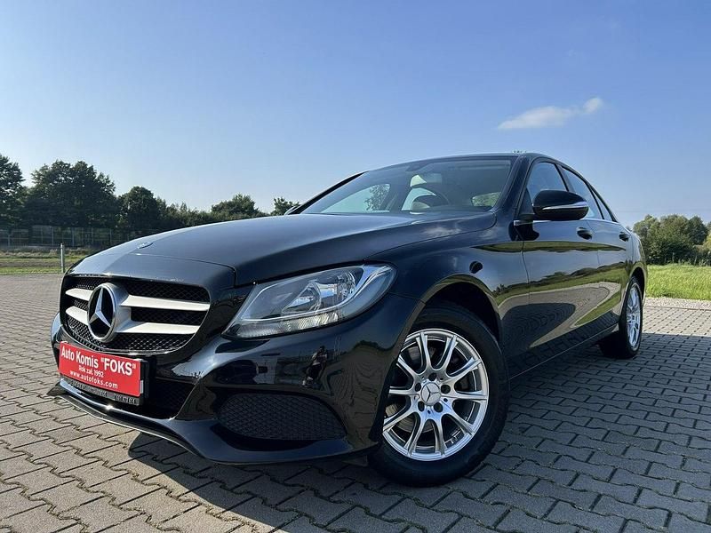 Czarny (metalik) Używany 2014 Mercedes C200 Sedan/Limuzyna | 59 900 zł (Uczciwa cena) - Obraz 1/4