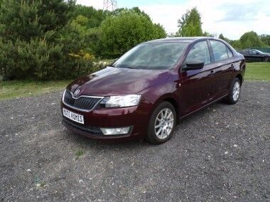 Bordowy Używany 2013 Skoda Rapid Sedan/Limuzyna | 24 900 zł (Dość drogi) - Obraz 1/4