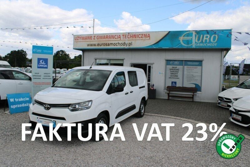 Biały Używany 2021 Toyota Proace City Van | 40 406 zł (Uczciwa cena) - Obraz 1/4