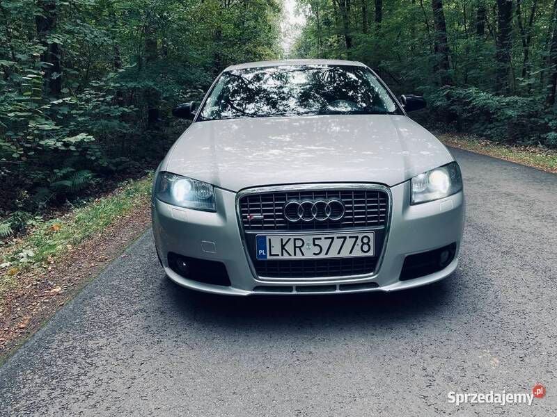 Srebrny Używany 2007 Audi A3 S-Line Hatchback | 11 500 zł (Super Cena) - Obraz 1/4