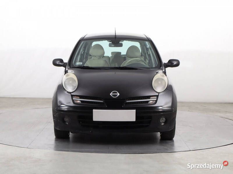 Czarny Używany 2006 Nissan Micra Hatchback | 2999 zł (Super Cena) - Obraz 1/4