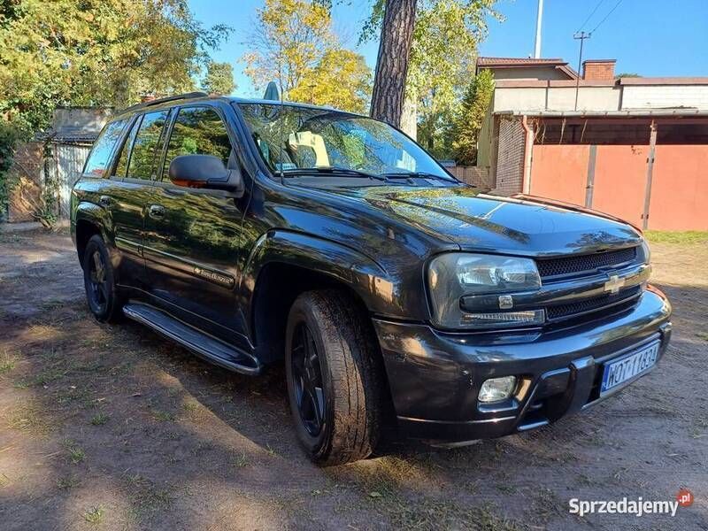 Czarny Używany 2003 Chevrolet TrailBlazer SUV | 17 400 zł - Obraz 1/4