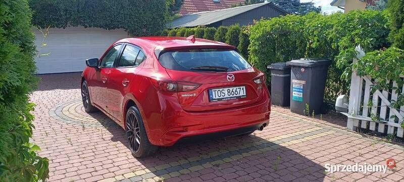 Bordowy Używany 2017 Mazda 3 Hatchback | 49 900 zł (Uczciwa cena) - Obraz 1/4