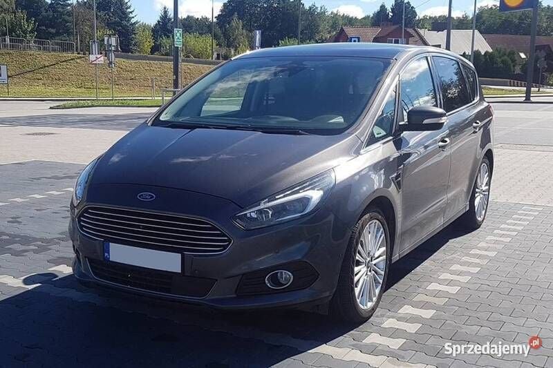 Grafitowy Używany 2016 Ford S-MAX S Minivan | 69 900 zł (Drogi) - Obraz 1/4