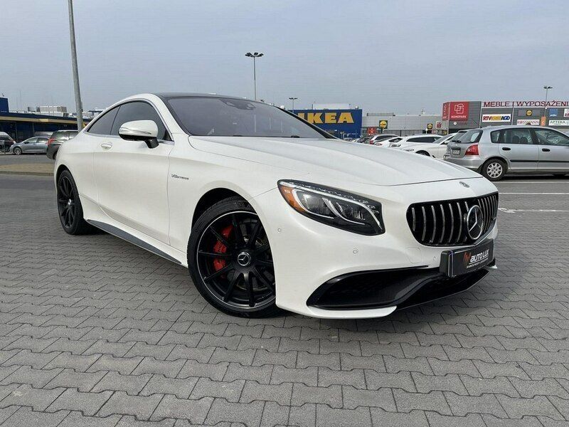 Biały Używany 2015 Mercedes S63 AMG AMG Coupe | 268 800 zł - Obraz 1/4