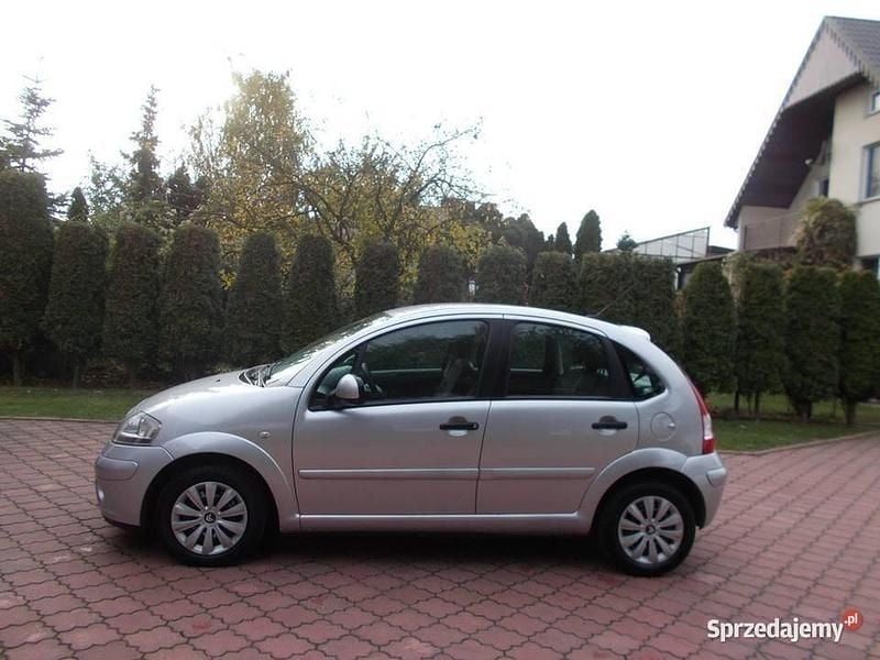 Srebrny Używany 2009 Citroën C3 Hatchback | 7800 zł (Uczciwa cena) - Obraz 1/4