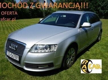 Srebrny Używany 2008 Audi A6 Kombi | 21 999 zł (Uczciwa cena) - Obraz 1/4