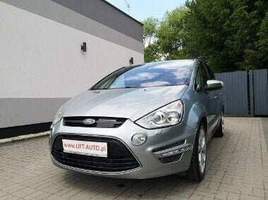 Srebrny (metalik) Używany 2013 Ford S-MAX S Minivan | 39 900 zł (Uczciwa cena) - Obraz 1/4