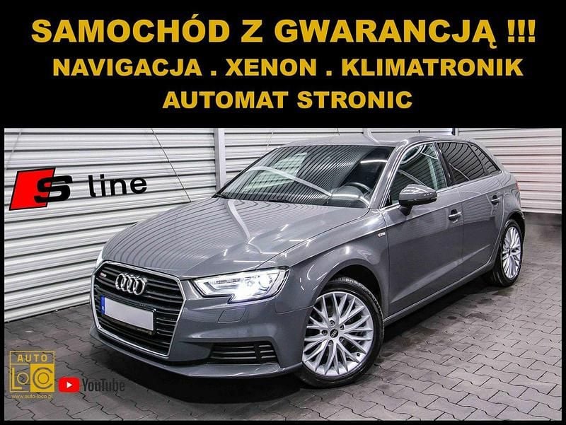 Używany Audi A3 Sportback 116 KM (85 kW) 2019 Szary Hatchback