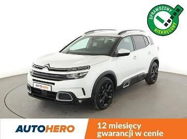 Biały (metalik) Używany 2019 Citroën C5 Aircross Feel SUV | 63 800 zł (Uczciwa cena) - Obraz 1/3