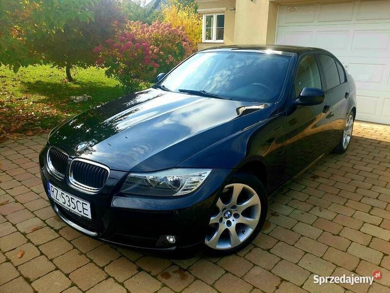Czarny Używany 2009 BMW 318 Sedan/Limuzyna | 29 900 zł - Obraz 1/4