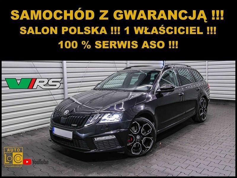 Czarny (metalik) Używany 2018 Skoda Octavia Kombi | 69 015 zł (Super Cena) - Obraz 1/4