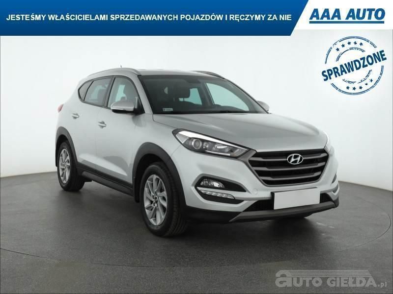 Srebrny Używany 2017 Hyundai Tucson SUV | 65 999 zł (Dobra cena) - Obraz 1/4